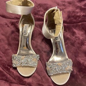 Bartley Mischka Wedding wedge shoes size 6.5